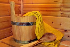 sauna-woman-goods